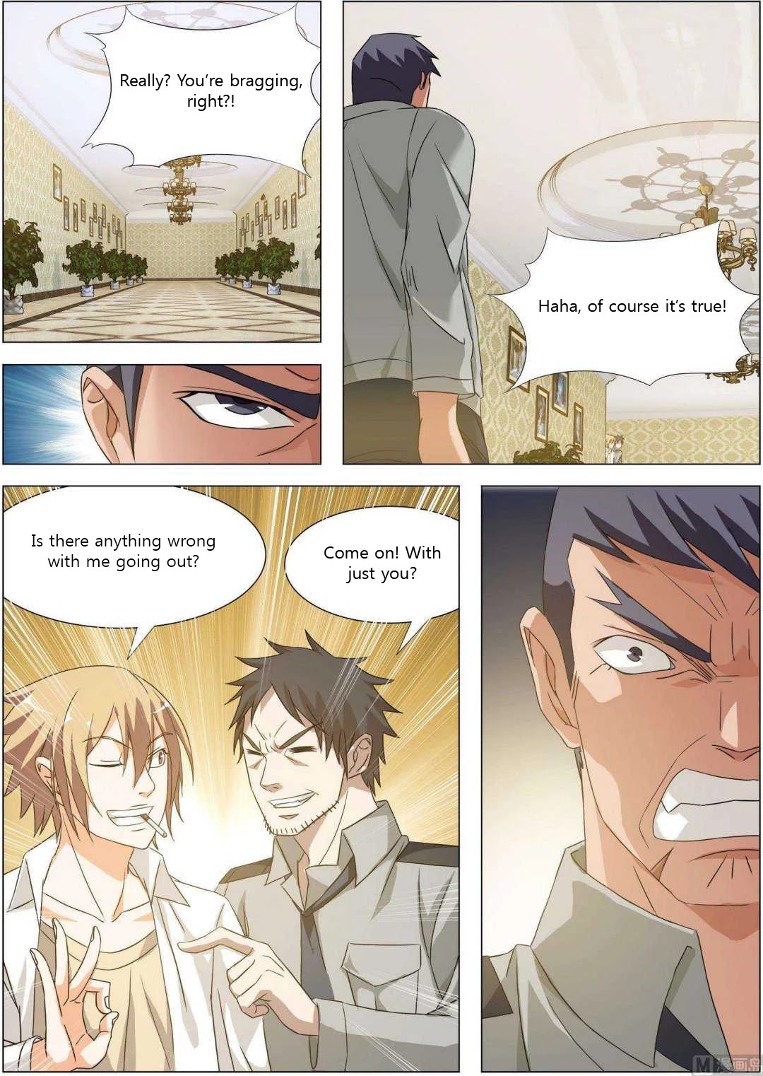 Bodyguard of the Goddess Chapter 10 page 1 - Chapter 10: Obviously the proud son of heaven
