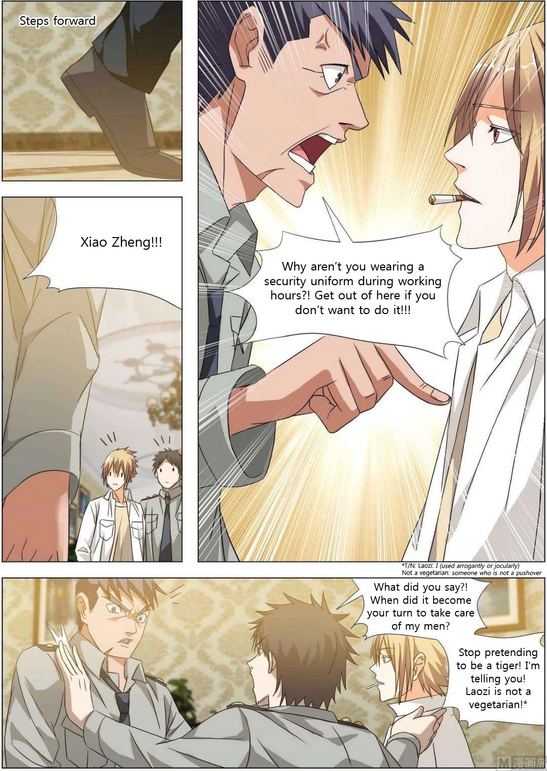 Bodyguard of the Goddess Chapter 10 page 2 - Chapter 10: Obviously the proud son of heaven