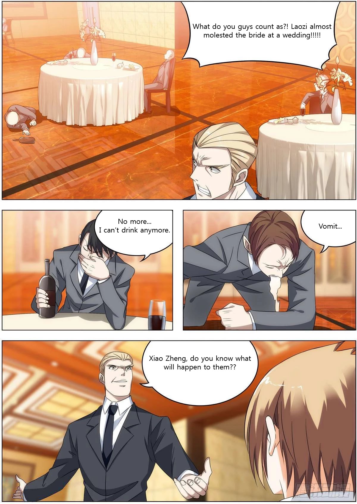Bodyguard of the Goddess Chapter 12 page 12 - Chapter 12: You don't deserve to eat with her