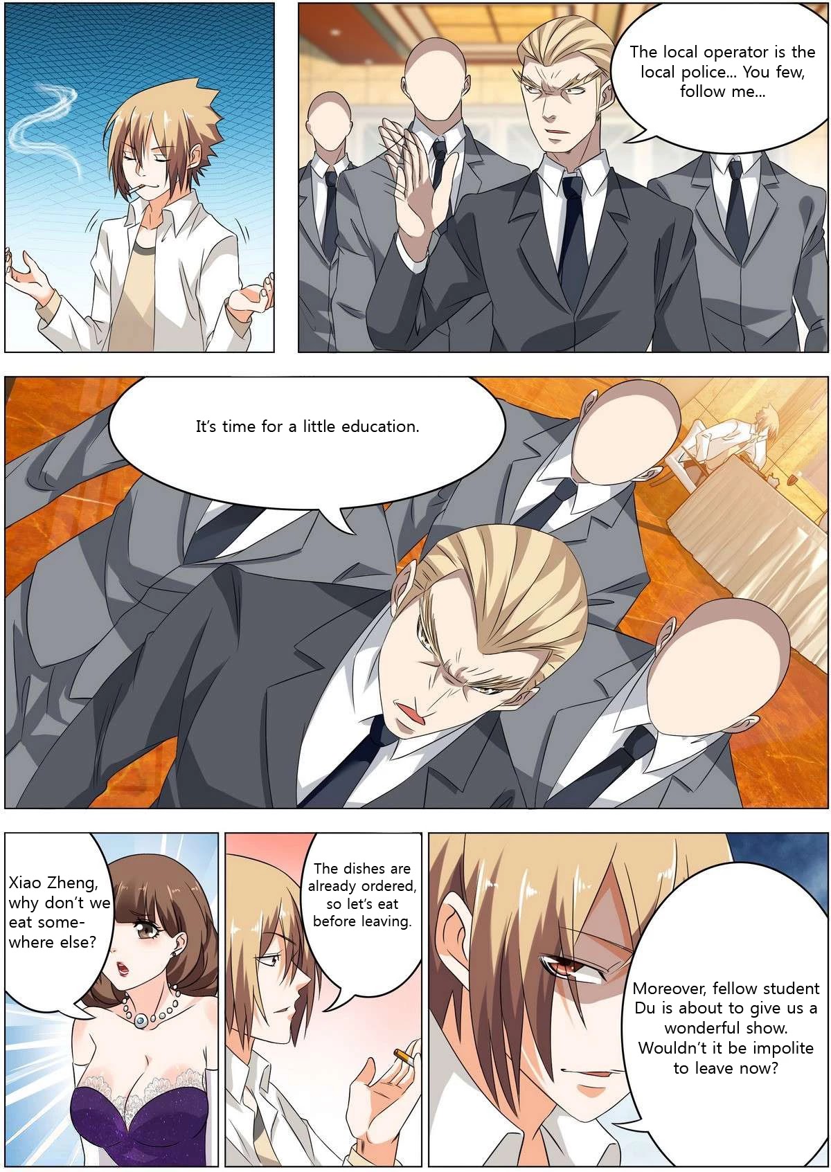 Bodyguard of the Goddess Chapter 12 page 13 - Chapter 12: You don't deserve to eat with her