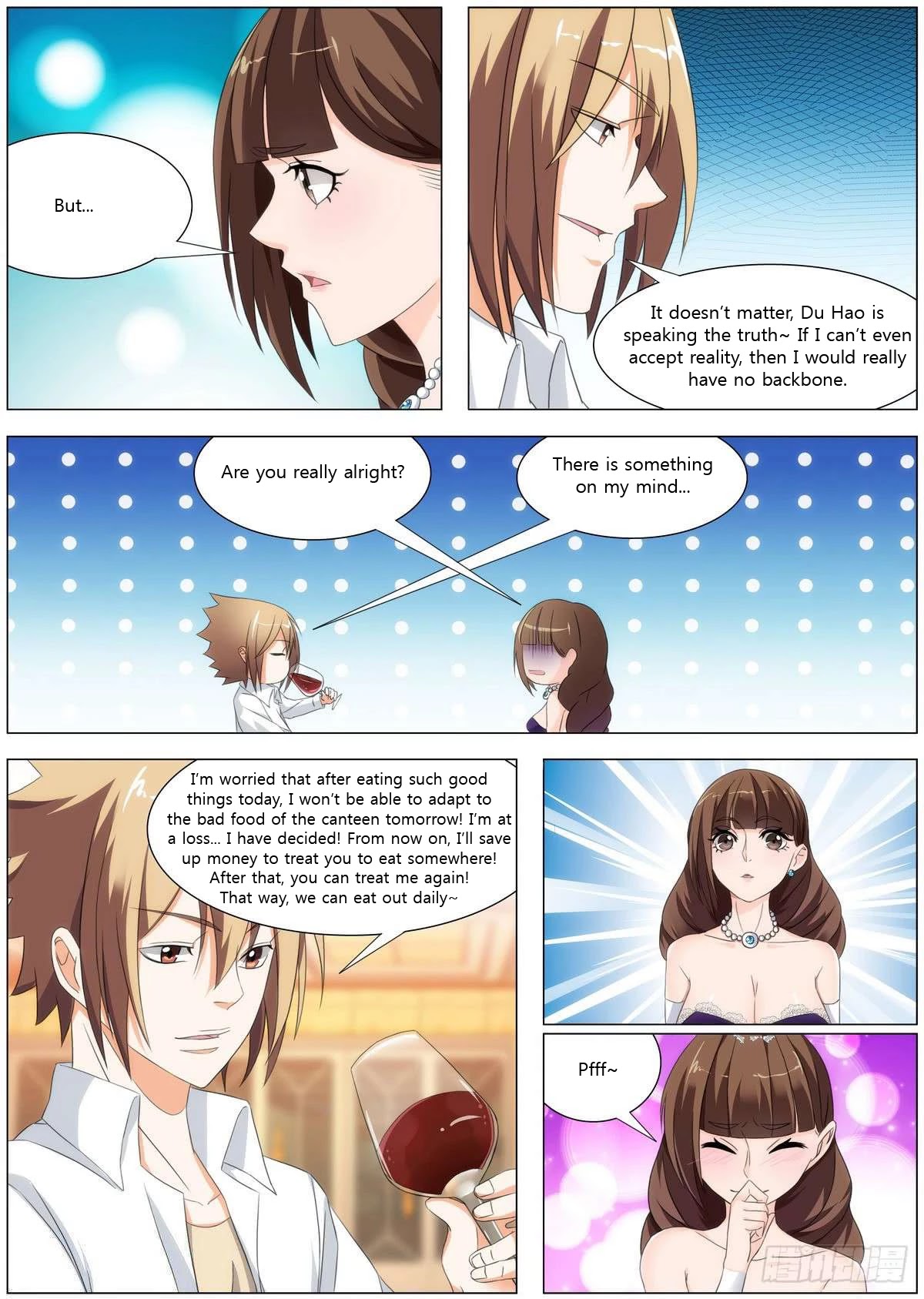 Bodyguard of the Goddess Chapter 12 page 14 - Chapter 12: You don't deserve to eat with her