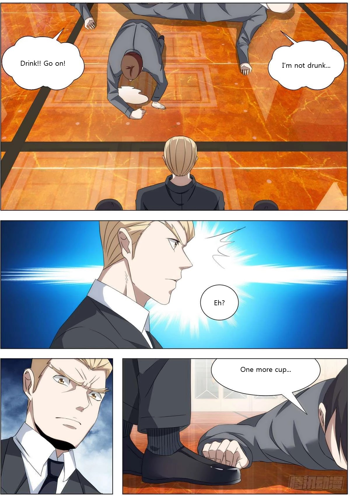 Bodyguard of the Goddess Chapter 12 page 15 - Chapter 12: You don't deserve to eat with her
