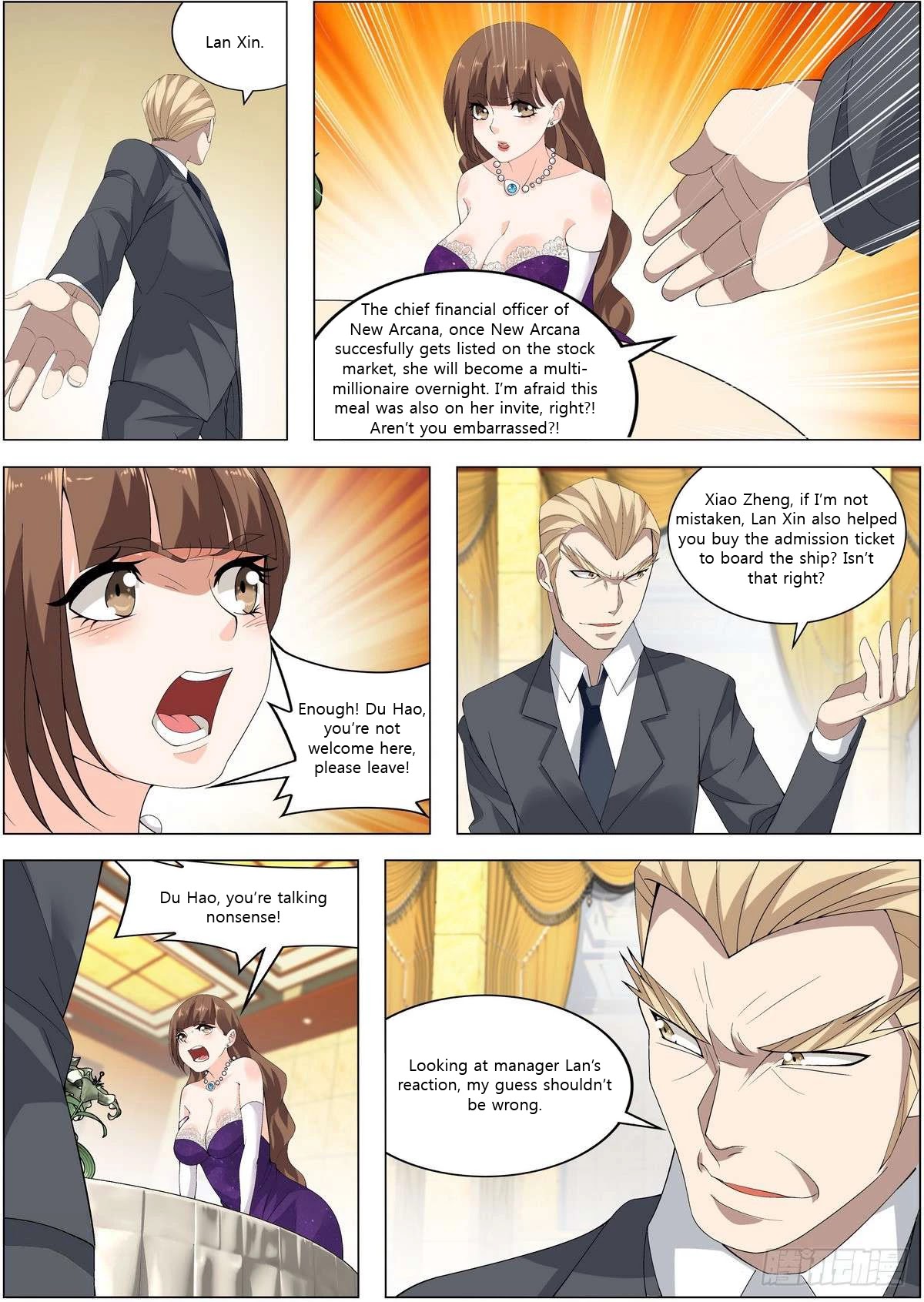 Bodyguard of the Goddess Chapter 12 page 8 - Chapter 12: You don't deserve to eat with her