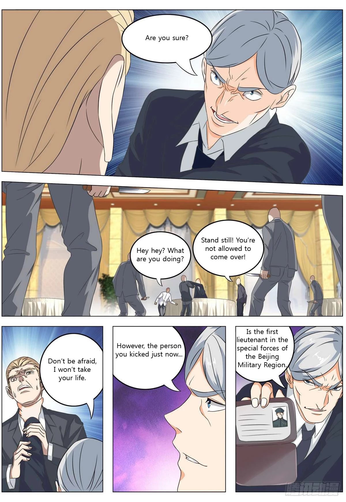 Bodyguard of the Goddess Chapter 13 page 11 - Chapter 13: He is unexpectedly this powerful
