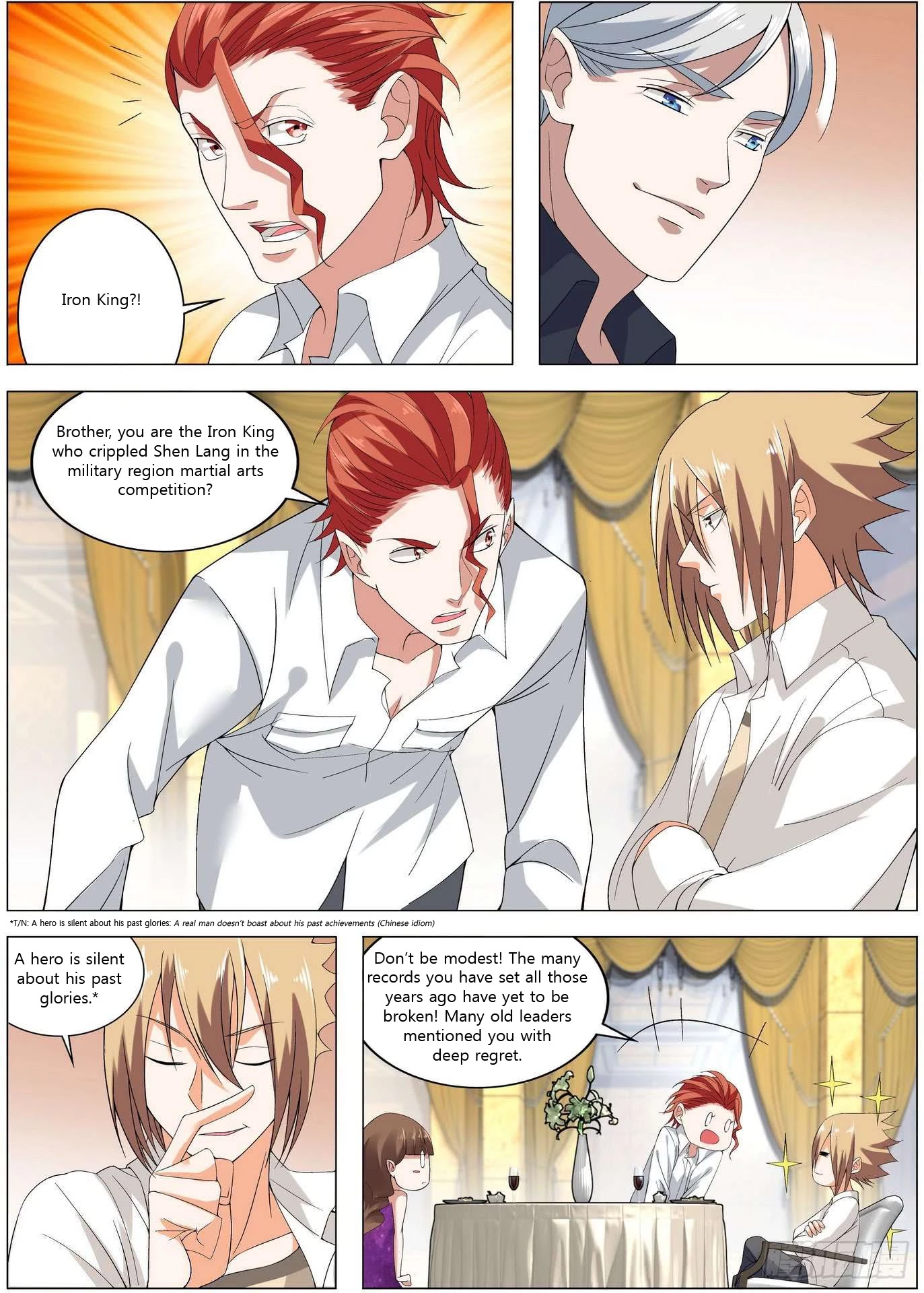 Bodyguard of the Goddess Chapter 14 page 4 - Chapter 14: True army legend