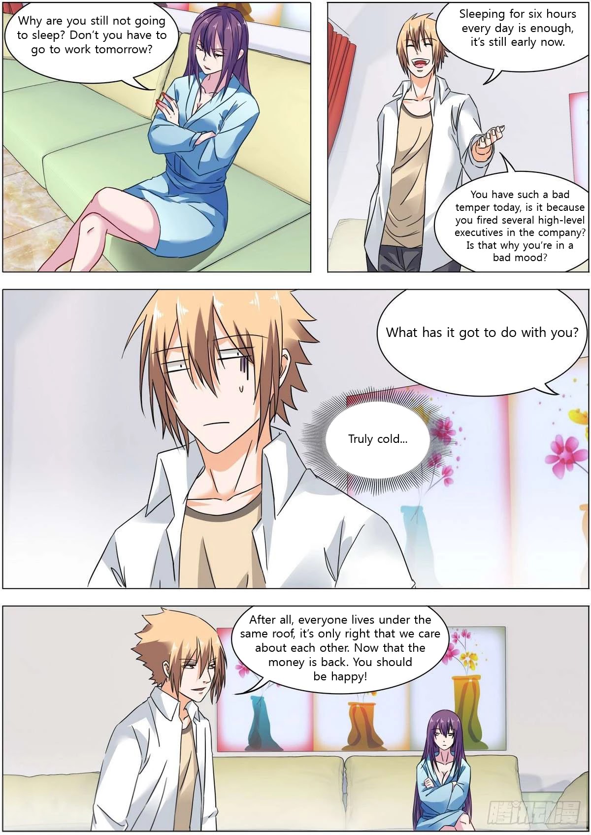 Bodyguard of the Goddess Chapter 16 page 6 - Chapter 16: You have worked hard
