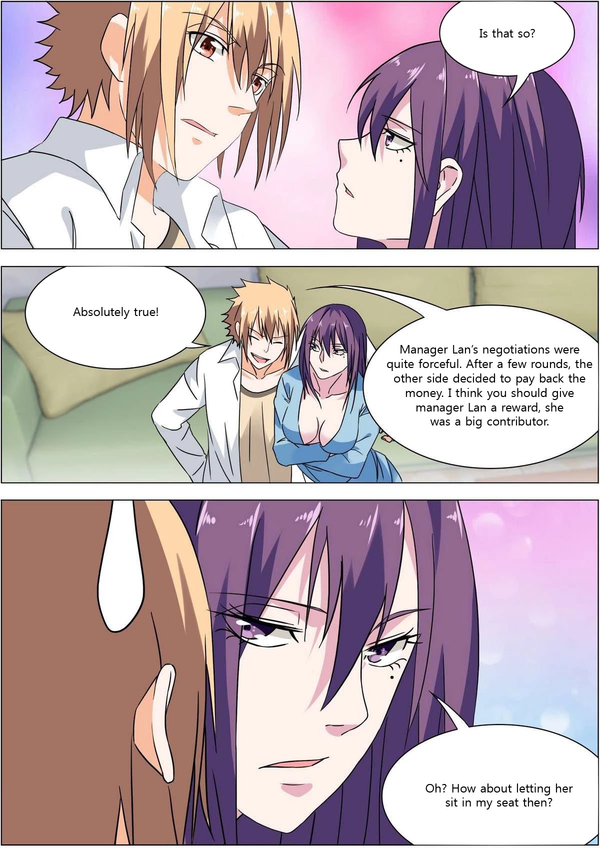 Bodyguard of the Goddess Chapter 16 page 8 - Chapter 16: You have worked hard