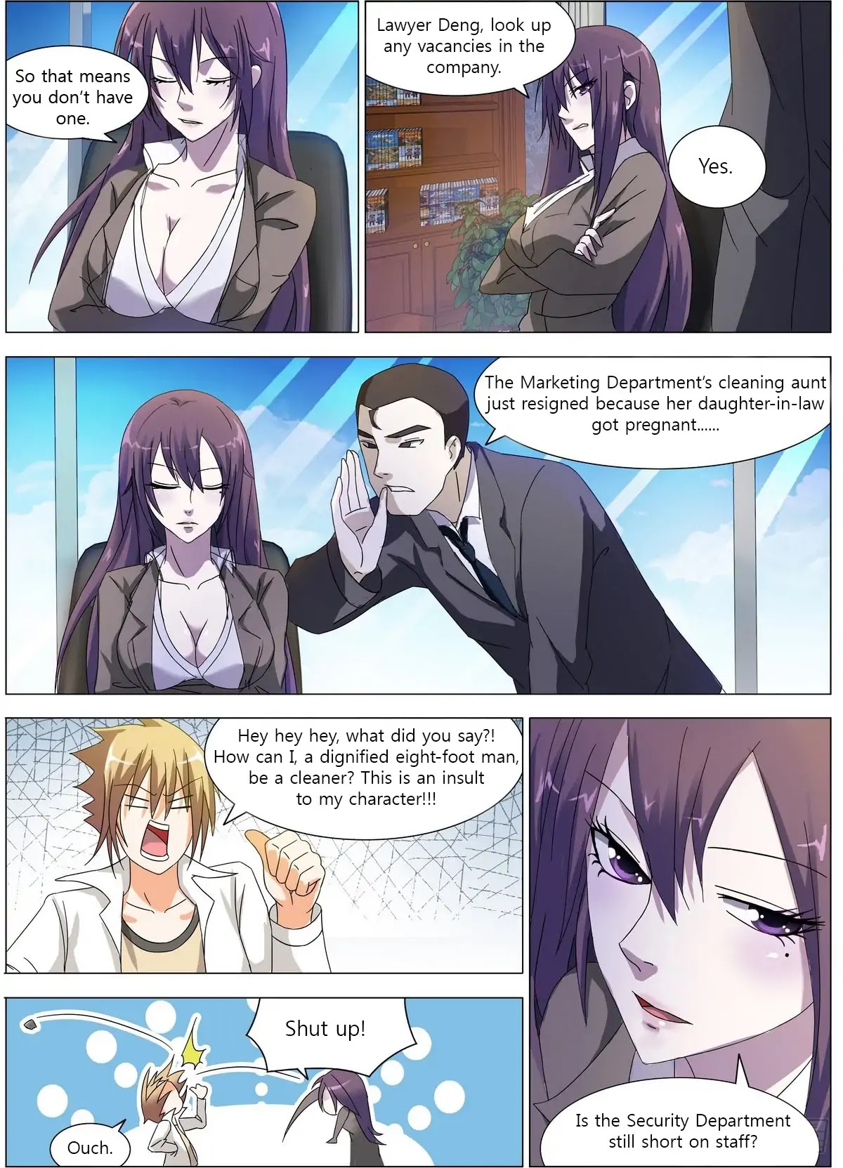 Bodyguard of the Goddess Chapter 2 page 8 - Chapter 2: The cause of the drunken disorder