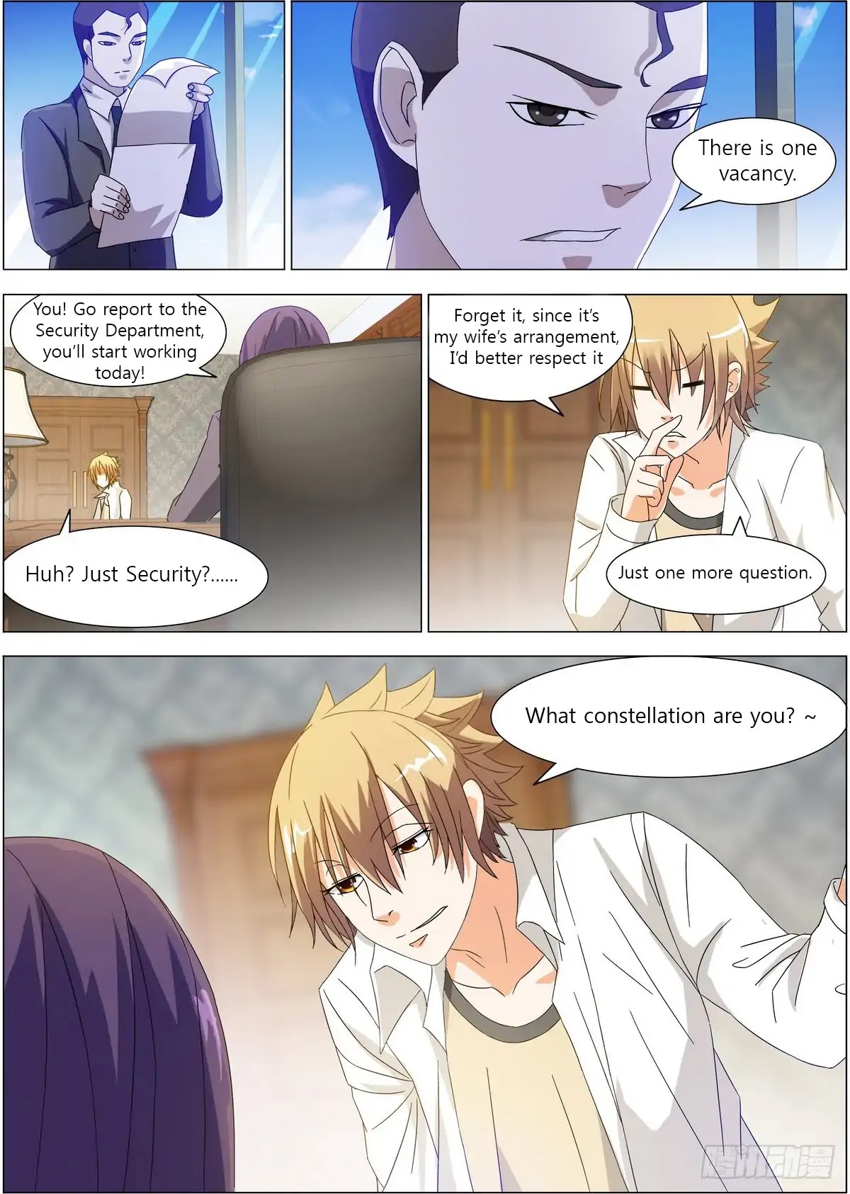 Bodyguard of the Goddess Chapter 2 page 9 - Chapter 2: The cause of the drunken disorder