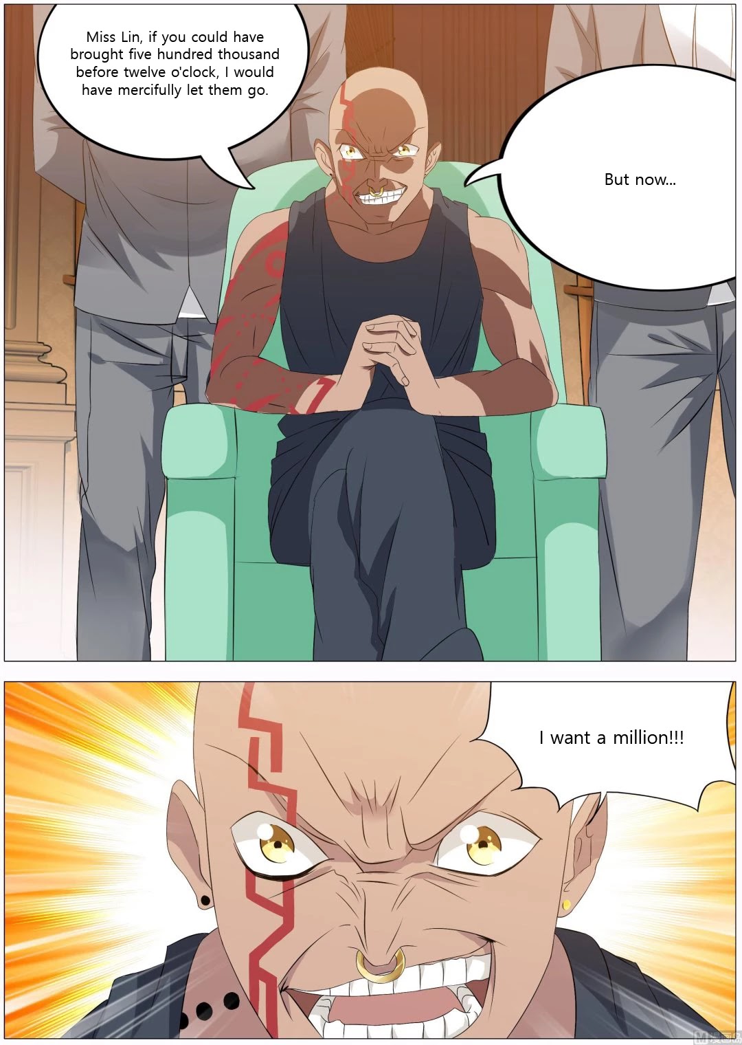 Bodyguard of the Goddess Chapter 22 page 4 - Chapter 22: Bring the money and I'll let them go