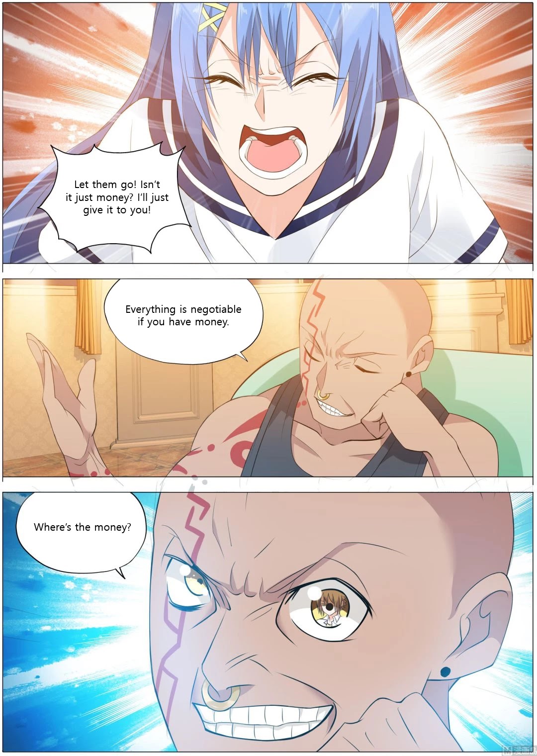 Bodyguard of the Goddess Chapter 22 page 6 - Chapter 22: Bring the money and I'll let them go