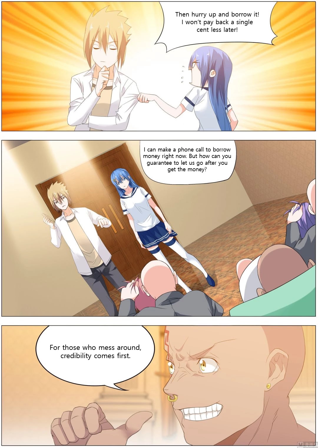 Bodyguard of the Goddess Chapter 22 page 8 - Chapter 22: Bring the money and I'll let them go