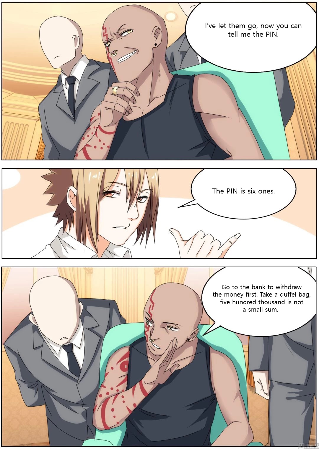 Bodyguard of the Goddess Chapter 23 page 5 - Chapter 23: One million!
