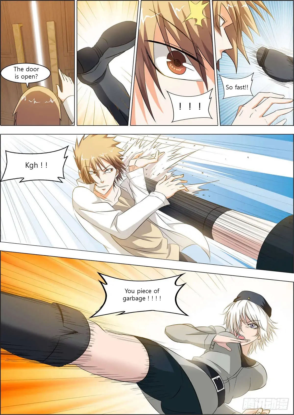 Bodyguard of the Goddess Chapter 3 page 1 - Chapter 3: Offending captain Bai