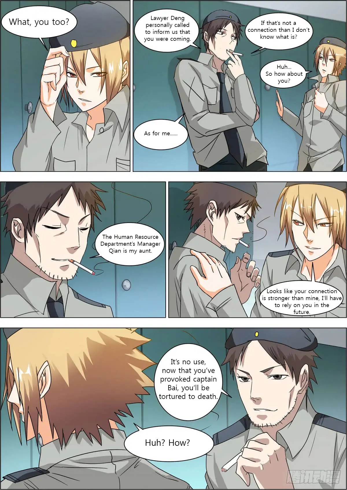 Bodyguard of the Goddess Chapter 3 page 6 - Chapter 3: Offending captain Bai