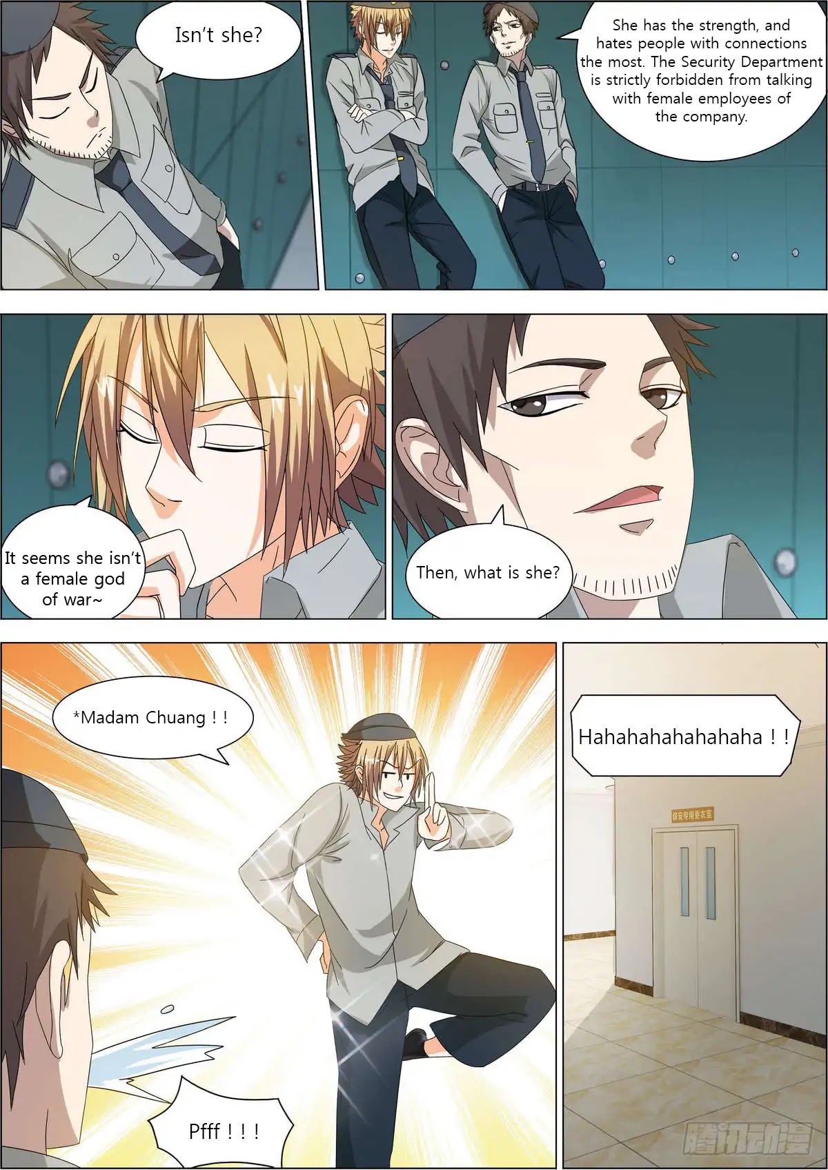Bodyguard of the Goddess Chapter 3 page 8 - Chapter 3: Offending captain Bai