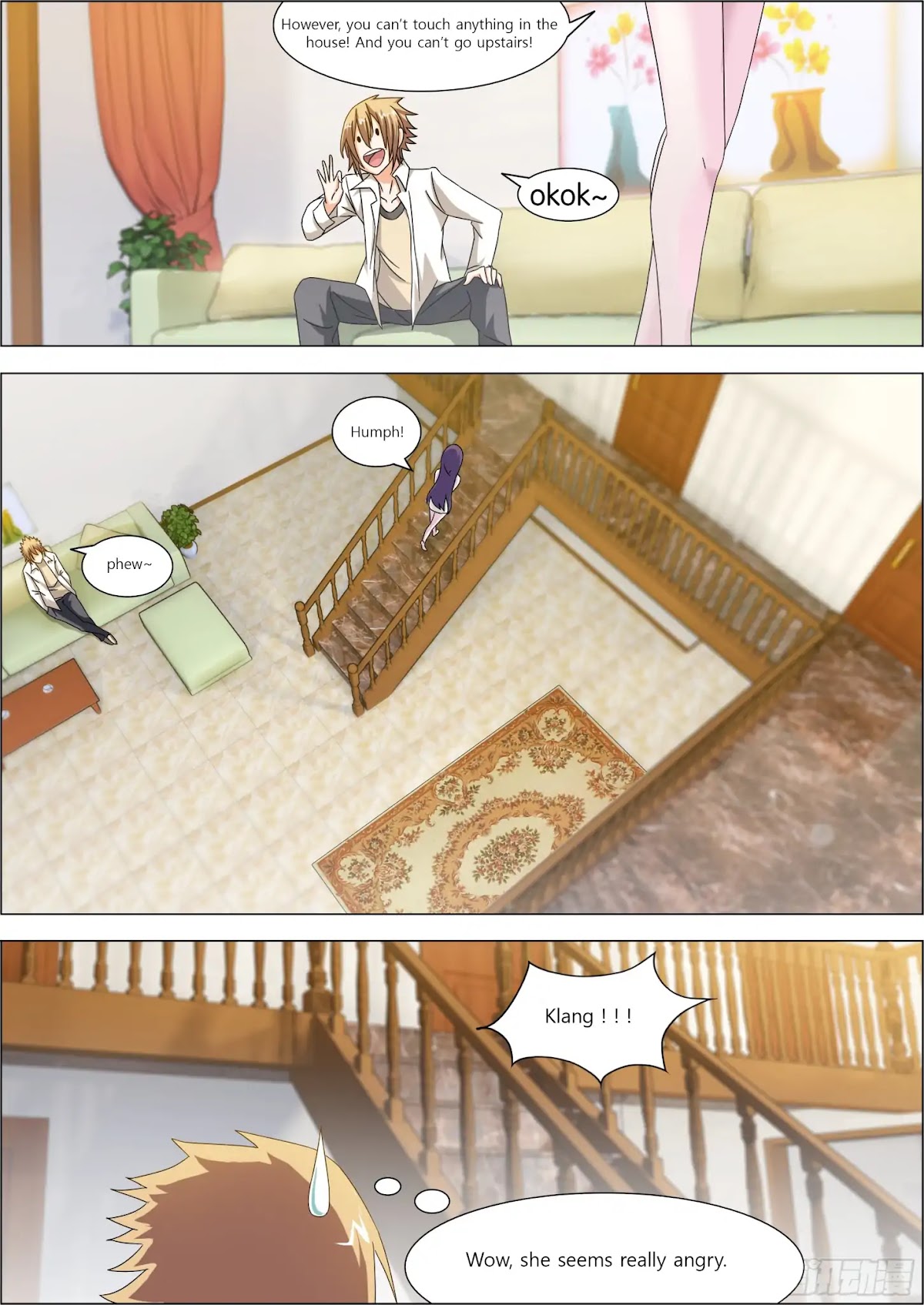 Bodyguard of the Goddess Chapter 4 page 5 - Chapter 4: We're a couple