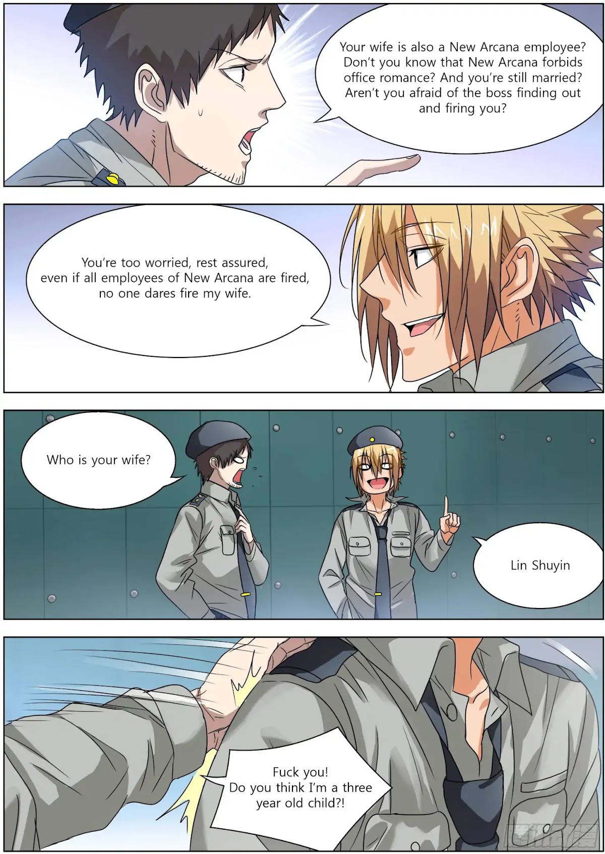 Bodyguard of the Goddess Chapter 4 page 9 - Chapter 4: We're a couple