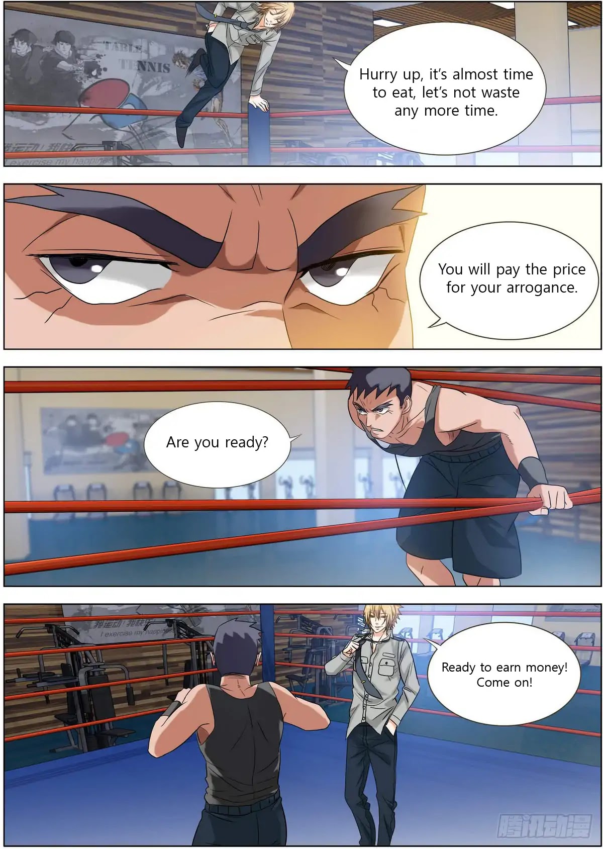 Bodyguard of the Goddess Chapter 5 page 10 - Chapter 5: Shameful pose
