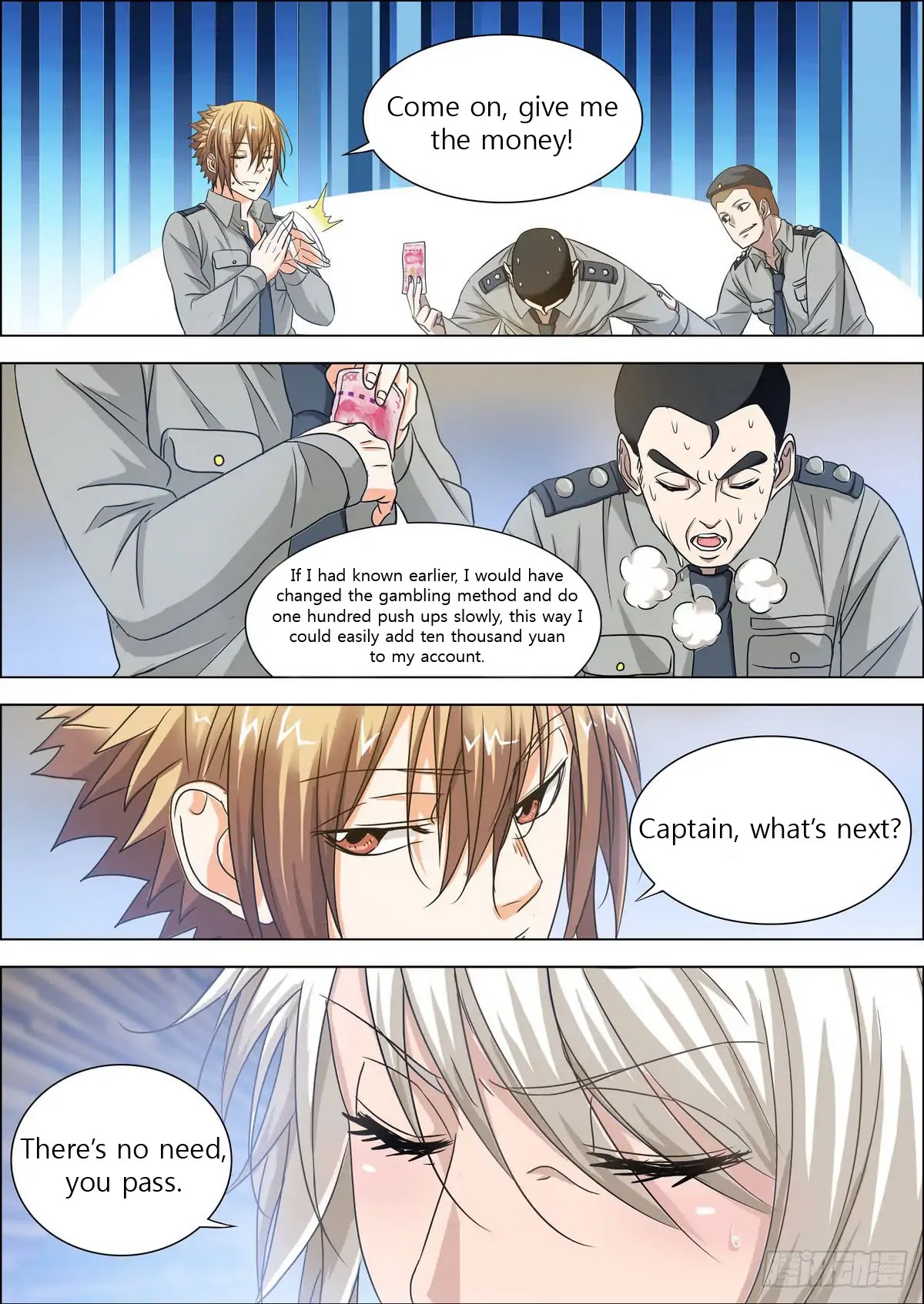 Bodyguard of the Goddess Chapter 5 page 5 - Chapter 5: Shameful pose