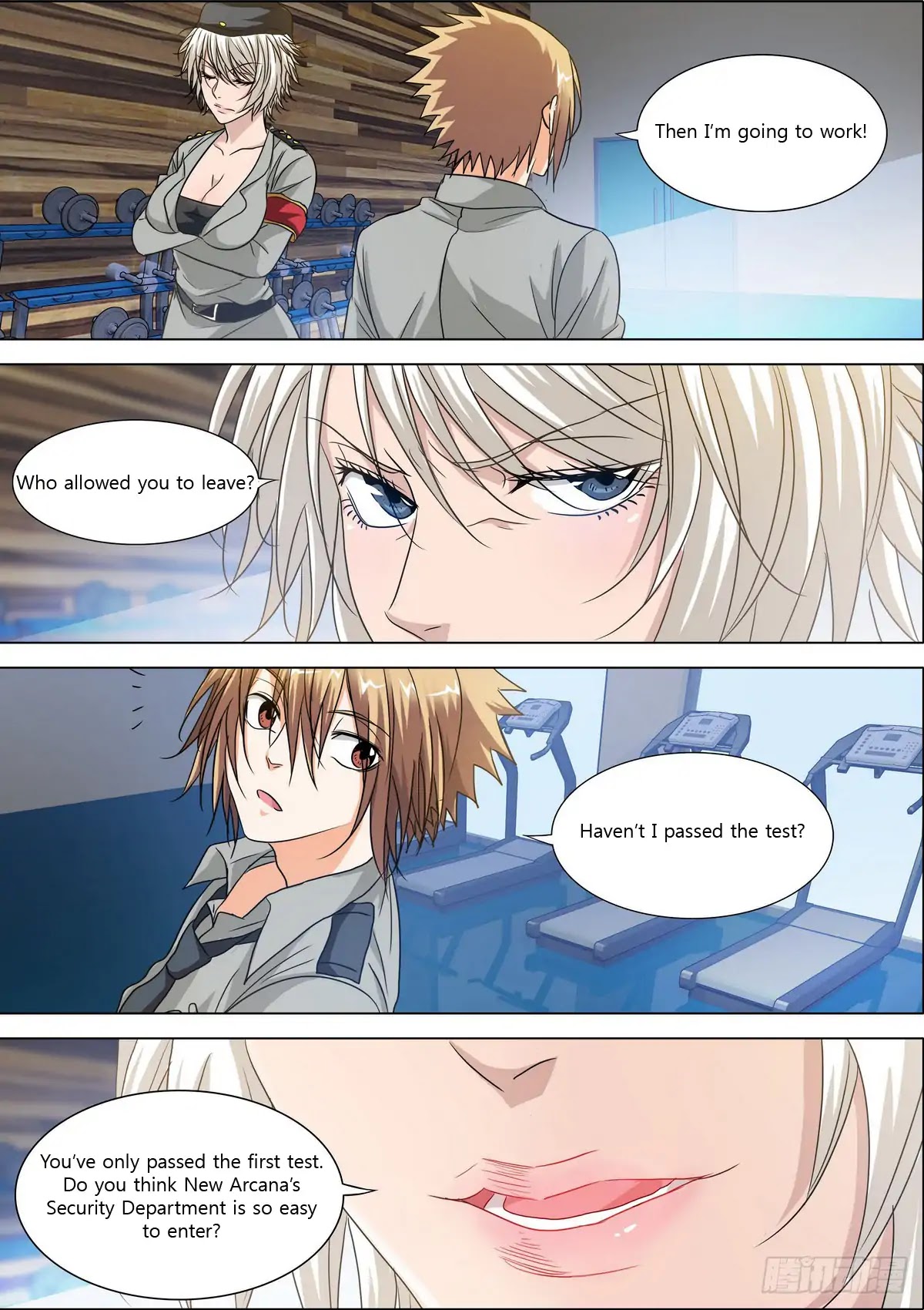Bodyguard of the Goddess Chapter 5 page 6 - Chapter 5: Shameful pose