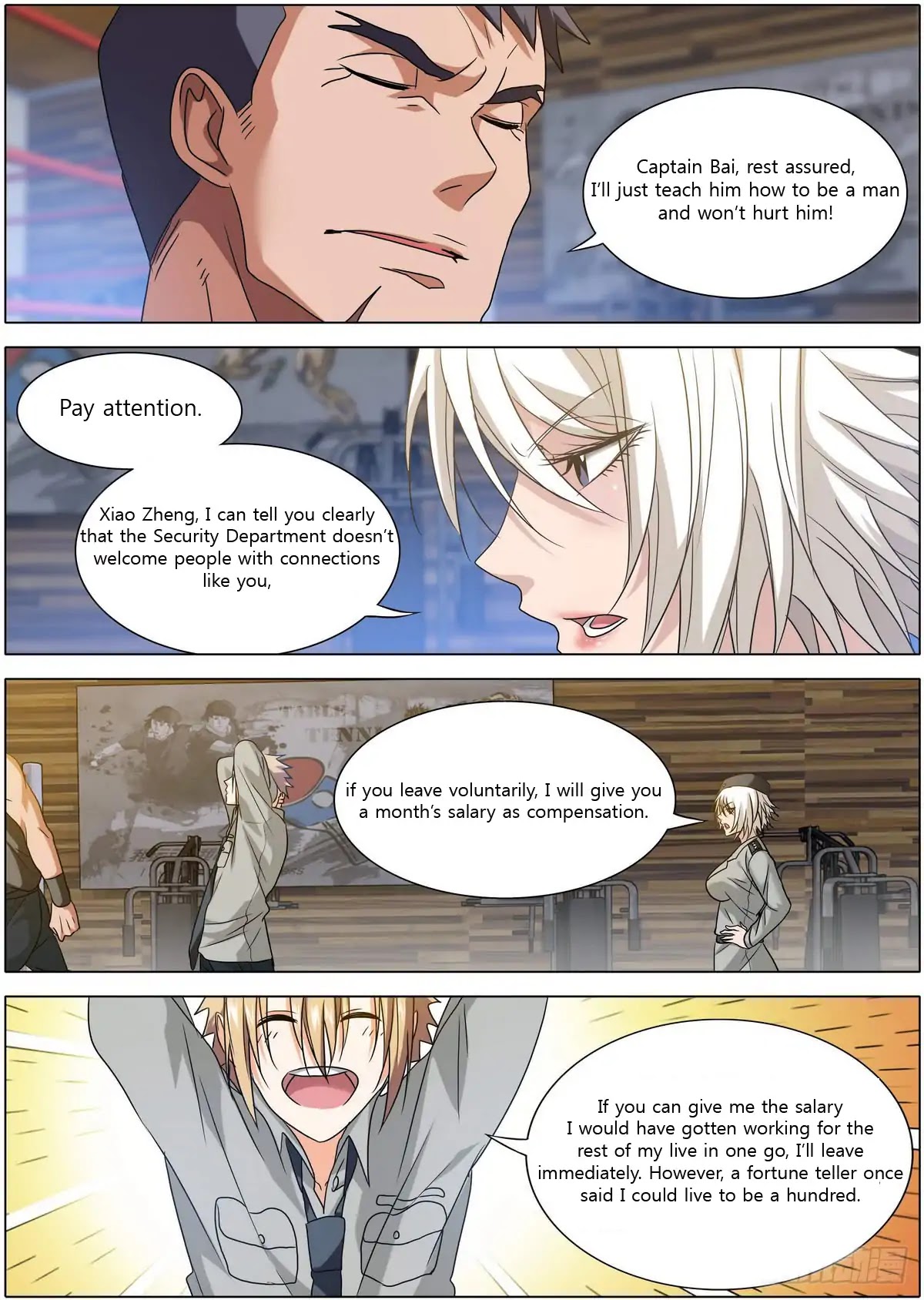 Bodyguard of the Goddess Chapter 5 page 9 - Chapter 5: Shameful pose