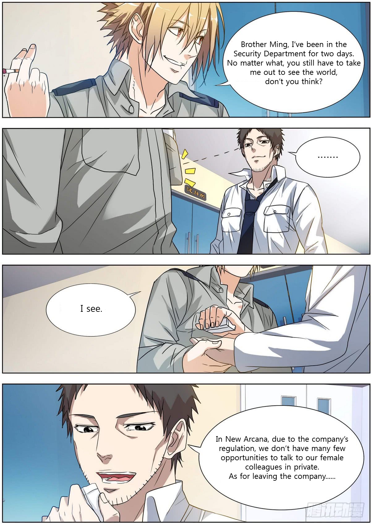 Bodyguard of the Goddess Chapter 6 page 9 - Chapter 6: Sorry, I don't hit women