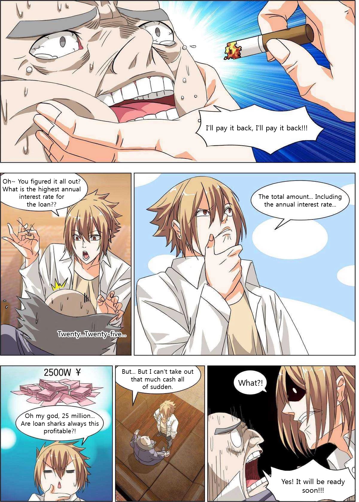 Bodyguard of the Goddess Chapter 9 page 9 - Chapter 9: Using relations to complete the assessment