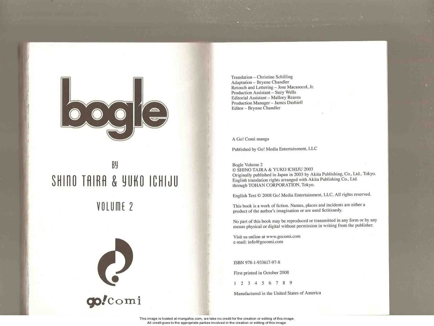 Bogle Chapter 2.1 page 3 - Vol.02 Chapter 1 : Vol 2
