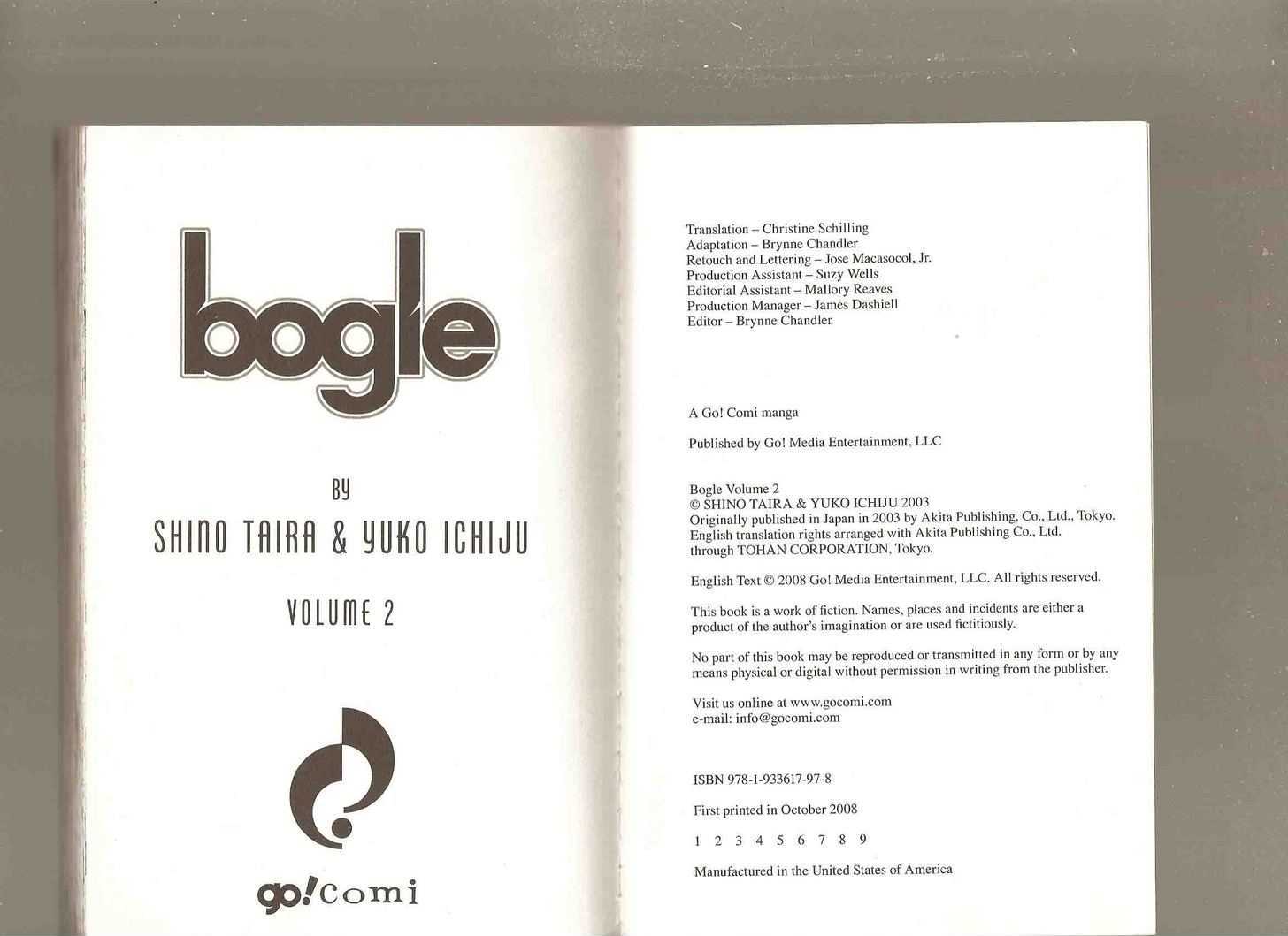 Bogle Chapter 2.5 page 3 - Vol.2 Chapter 5 : [includes chapters 5-9 + omake]