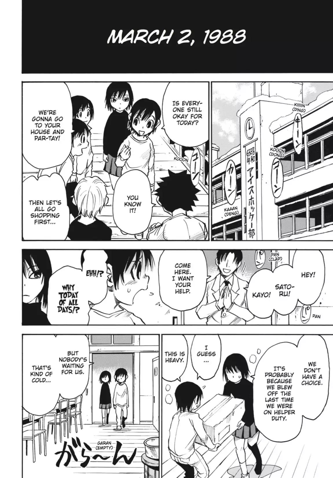 Boku dake ga Inai Machi Chapter 12 page 22 - Chapter 12: Birthday Party, March 1988