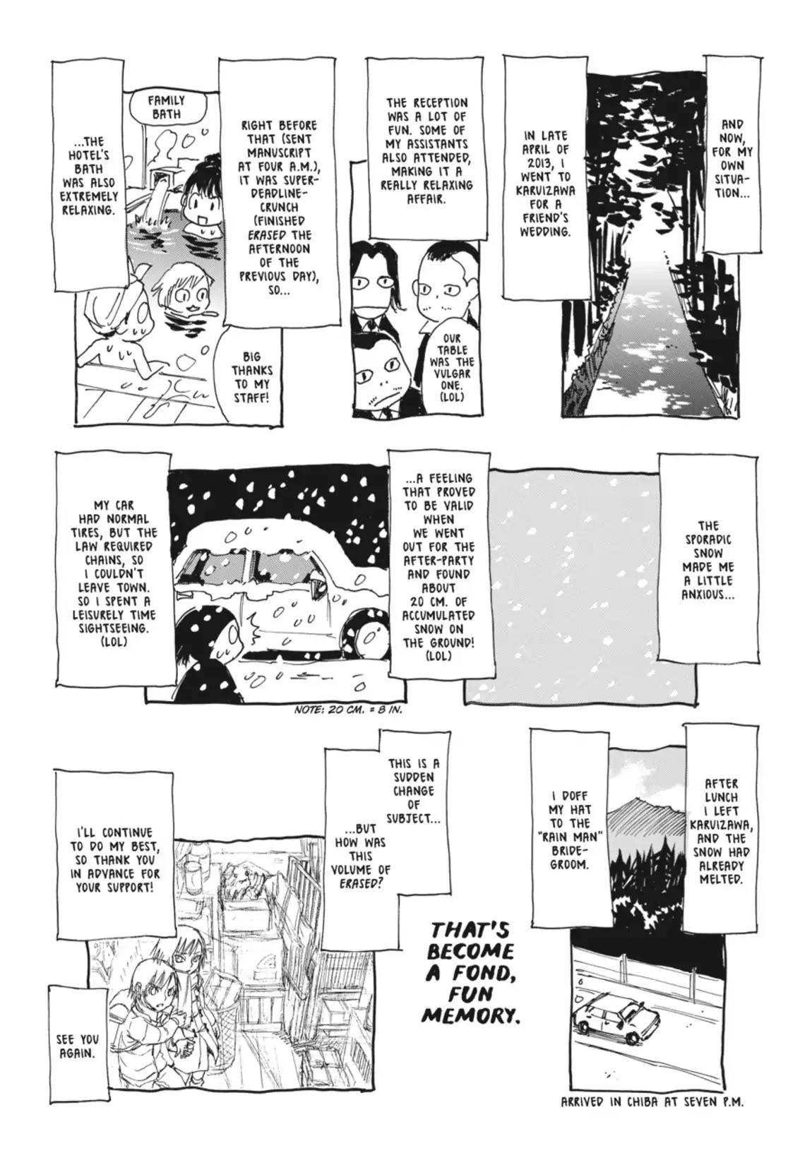 Boku dake ga Inai Machi Chapter 12 page 39 - Chapter 12: Birthday Party, March 1988