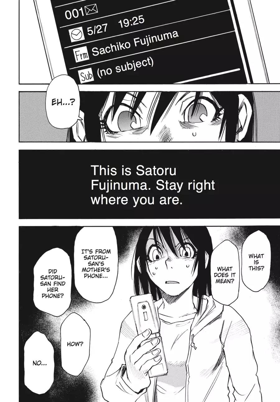 Boku dake ga Inai Machi Chapter 15 page 28 - Chapter 15: I Want to Believe, May 2006