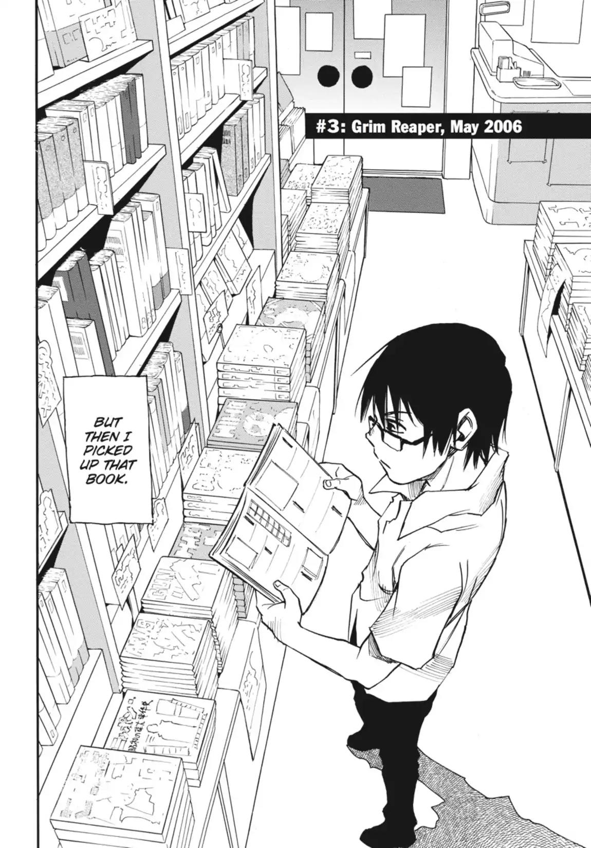Boku dake ga Inai Machi Chapter 3 page 2 - Chapter 3: Grim Reaper, May 2006