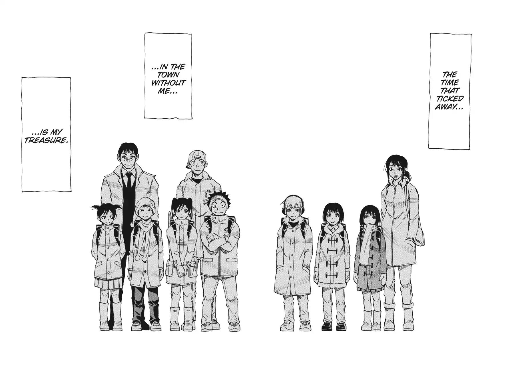 Boku dake ga Inai Machi Chapter 44 page 33 - Chapter 44: The Town Without Me, January 2012 [END]