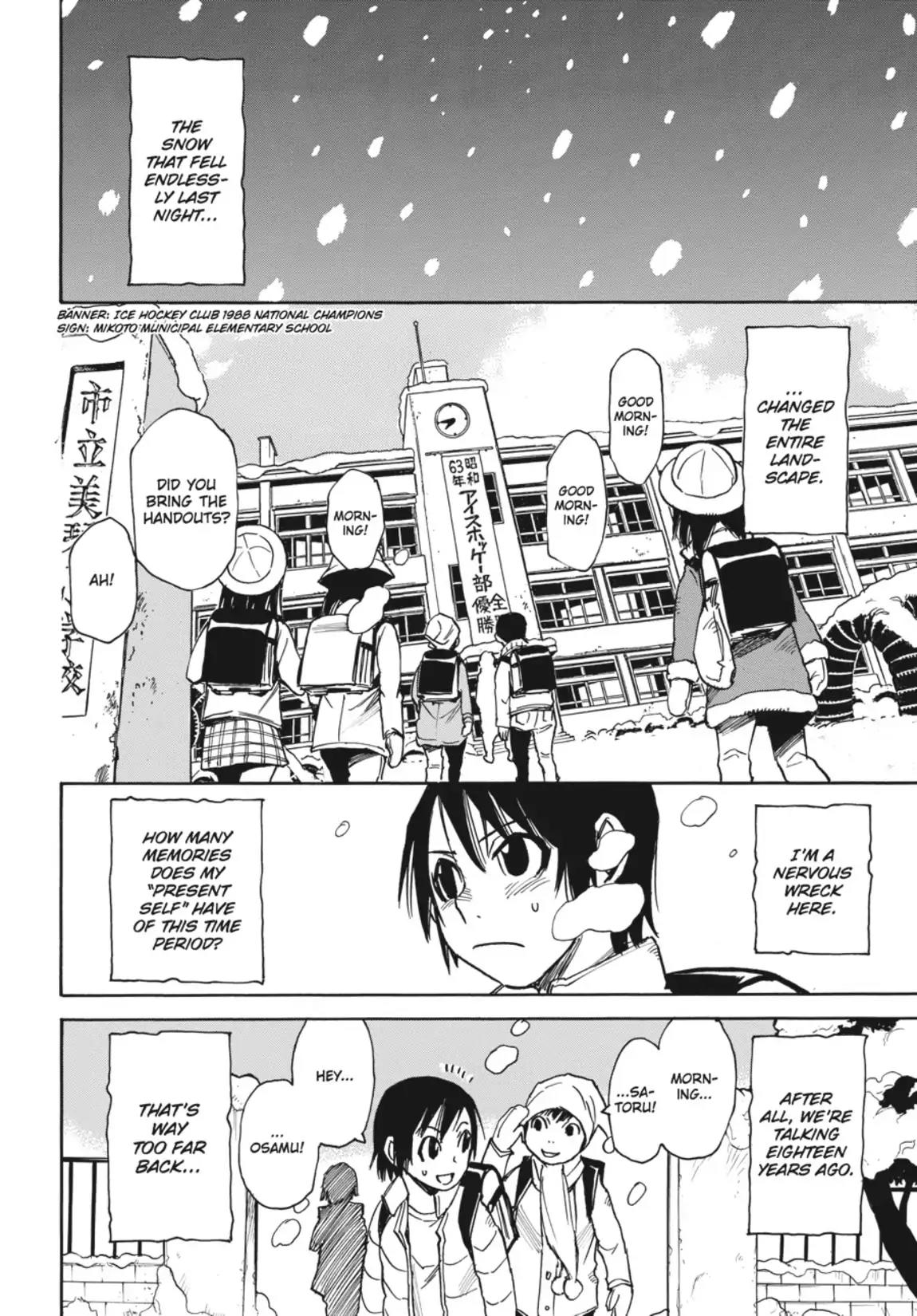 Boku dake ga Inai Machi Chapter 7 page 23 - Chapter 7: Lost Time, February 1988