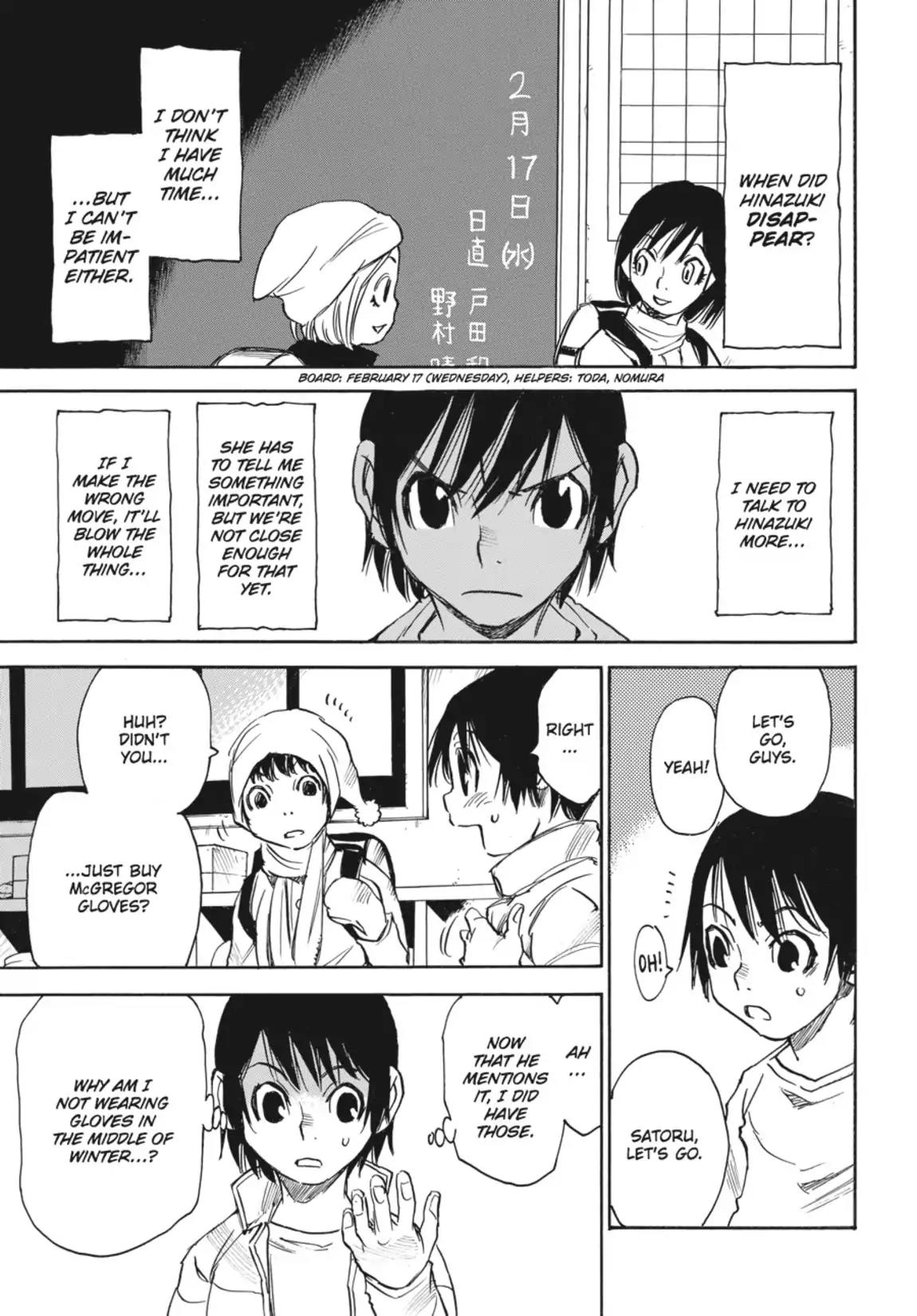 Boku dake ga Inai Machi Chapter 8 page 7 - Chapter 8: The Town Without Me, February 1988