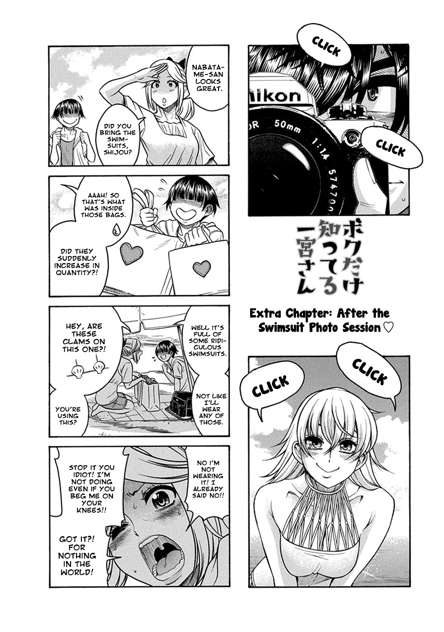 Boku Dake Shitteru Ichinomiya-san Chapter 12.5 page 1 - Chapter 12.5: After the Swimsuit Photo Session