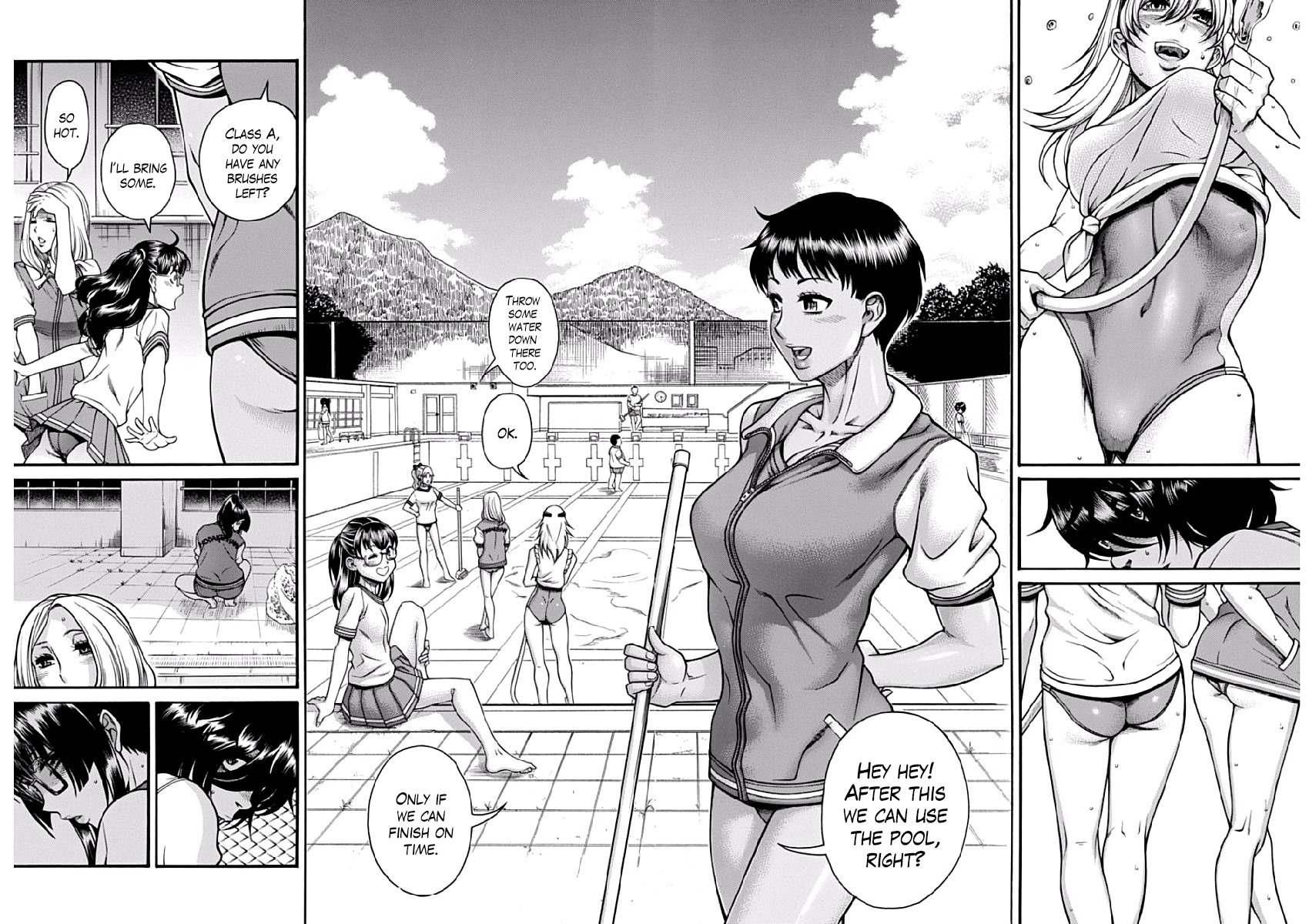 Boku Dake Shitteru Ichinomiya-san Chapter 4 page 2 - Chapter 4: Ichinomiya-san and Cleaning the Pool