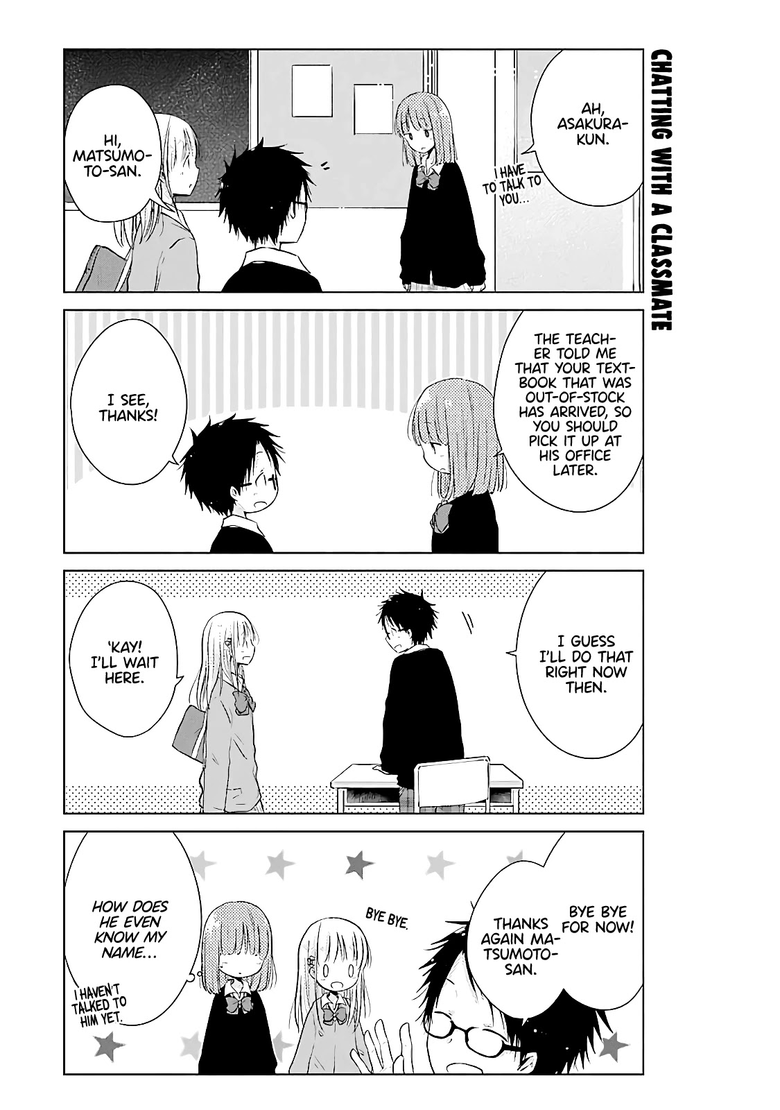 Boku ga Boku de Aru Tame ni Chapter 10 page 11 - Chapter 10: side.A: A day in the life of “me” and I. side.B: A day in the life of me and “I”.