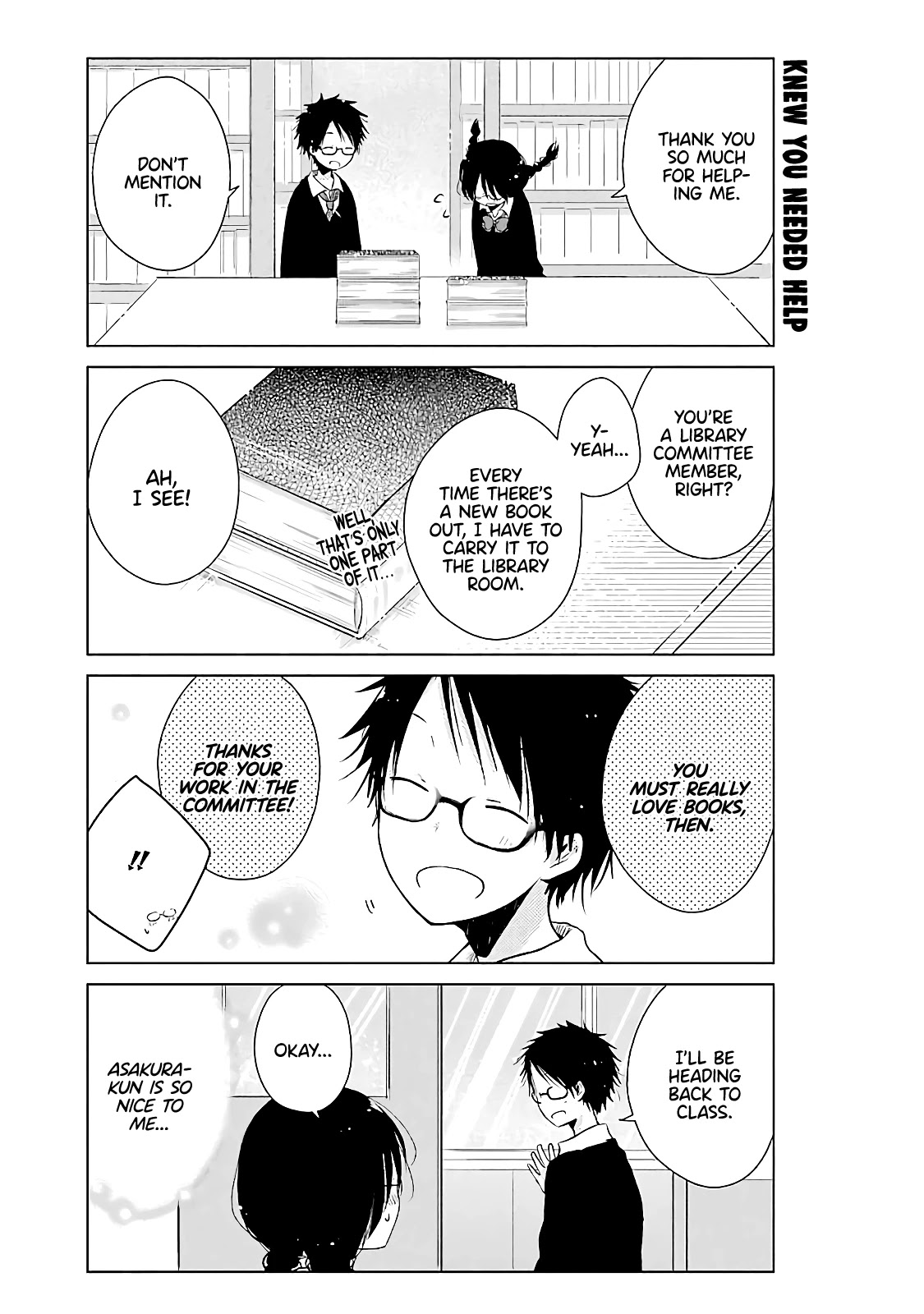 Boku ga Boku de Aru Tame ni Chapter 10 page 14 - Chapter 10: side.A: A day in the life of “me” and I. side.B: A day in the life of me and “I”.