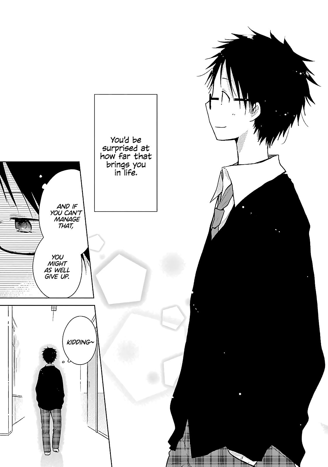 Boku ga Boku de Aru Tame ni Chapter 10 page 16 - Chapter 10: side.A: A day in the life of “me” and I. side.B: A day in the life of me and “I”.