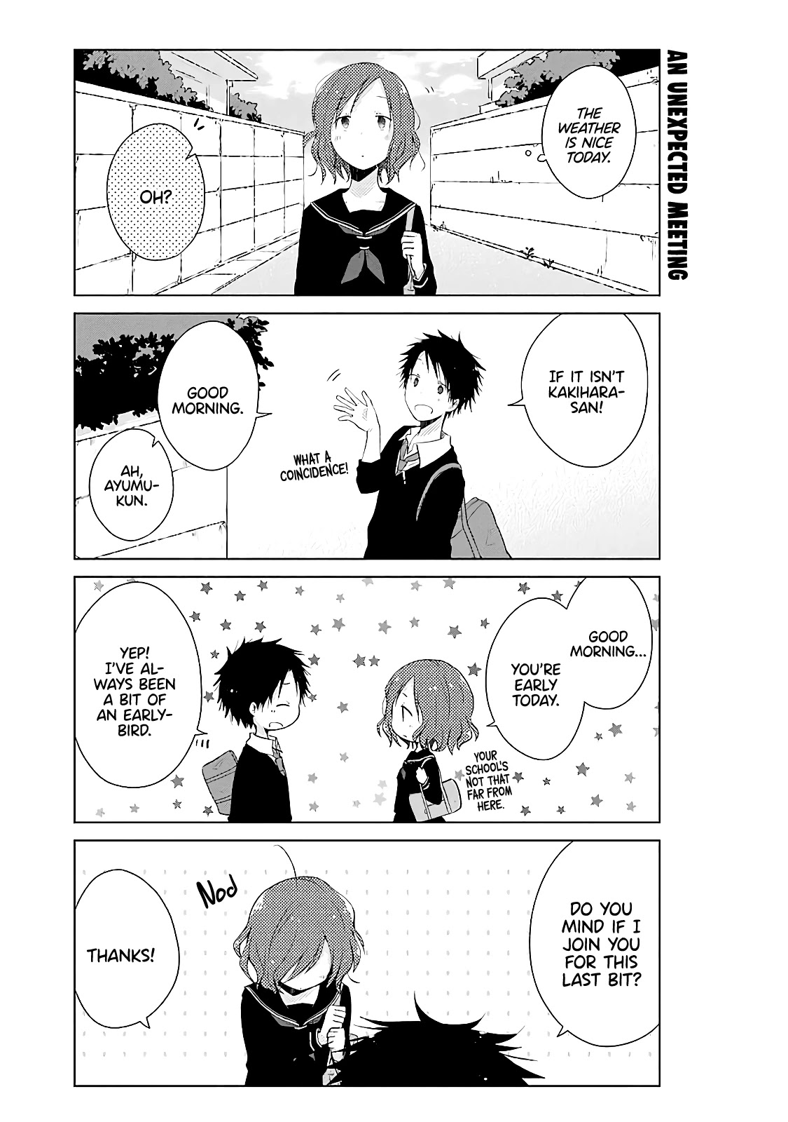Boku ga Boku de Aru Tame ni Chapter 12 page 3 - Chapter 12: Why Don't You Try Talking With Me First?