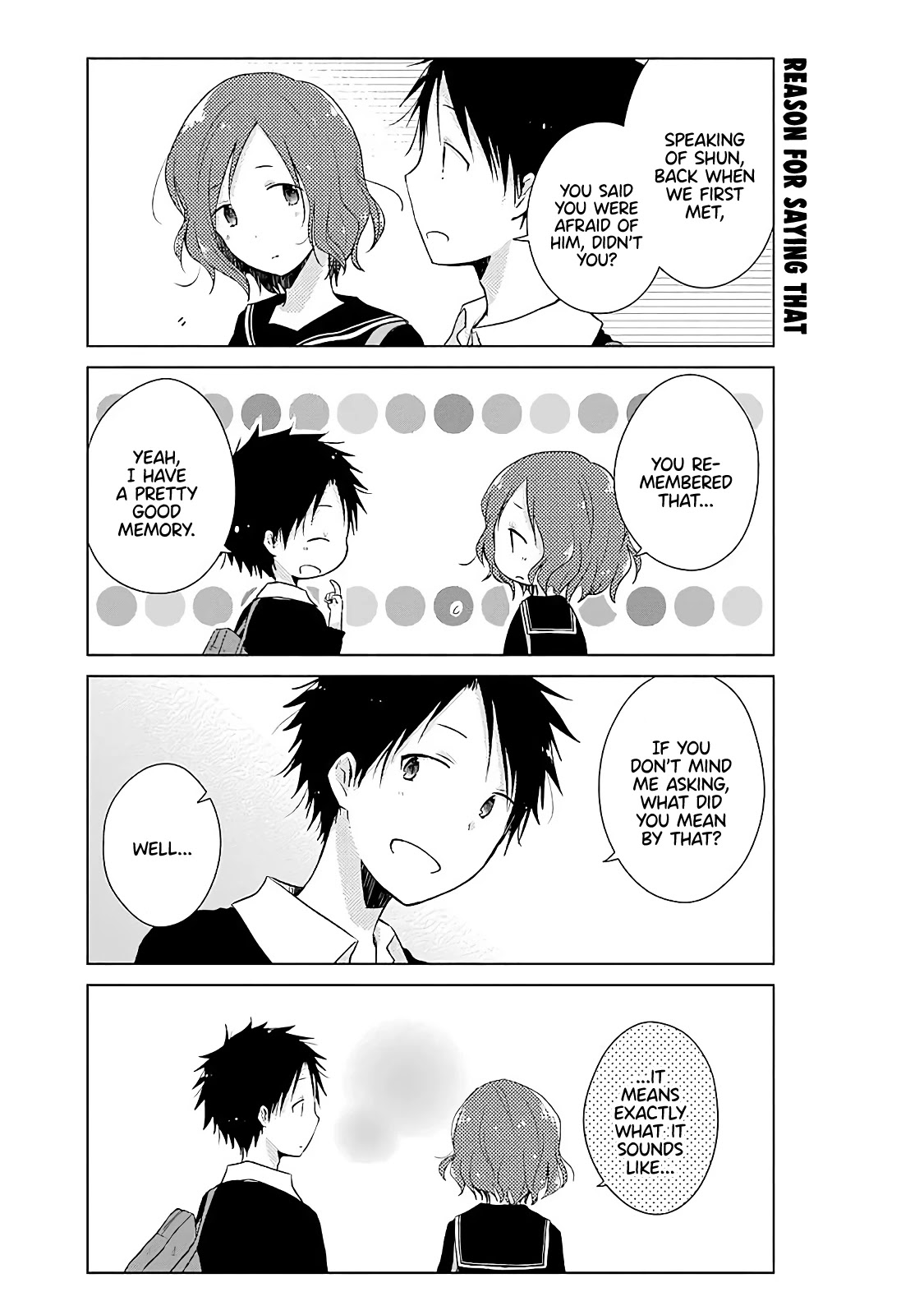 Boku ga Boku de Aru Tame ni Chapter 12 page 5 - Chapter 12: Why Don't You Try Talking With Me First?