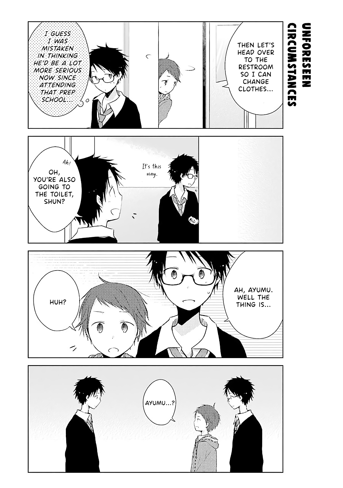 Boku ga Boku de Aru Tame ni Chapter 13 page 12 - Chapter 13: I Know You're In Love