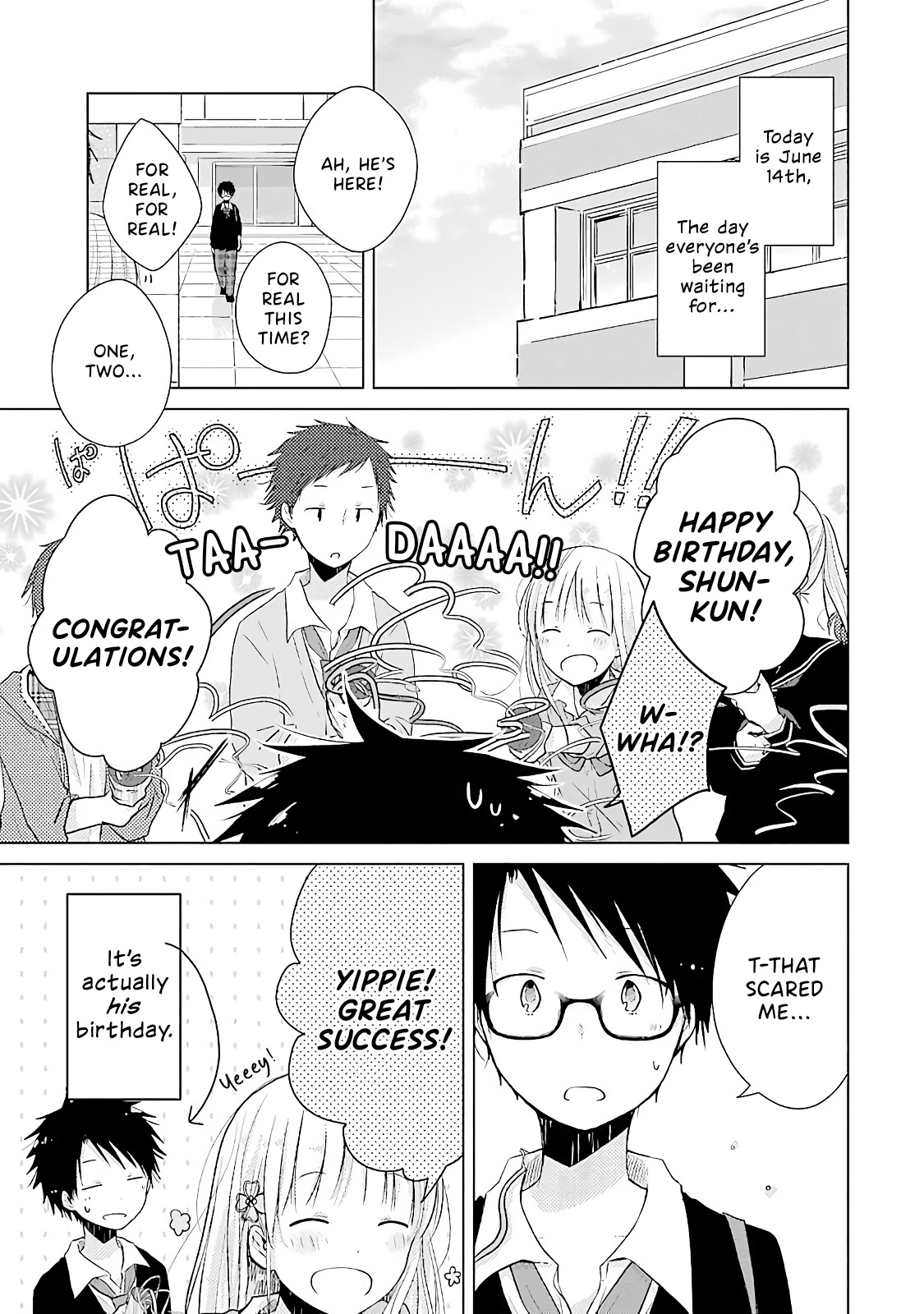 Boku ga Boku de Aru Tame ni Chapter 14 page 1 - Chapter 14: "Happy Birthday" - Again.