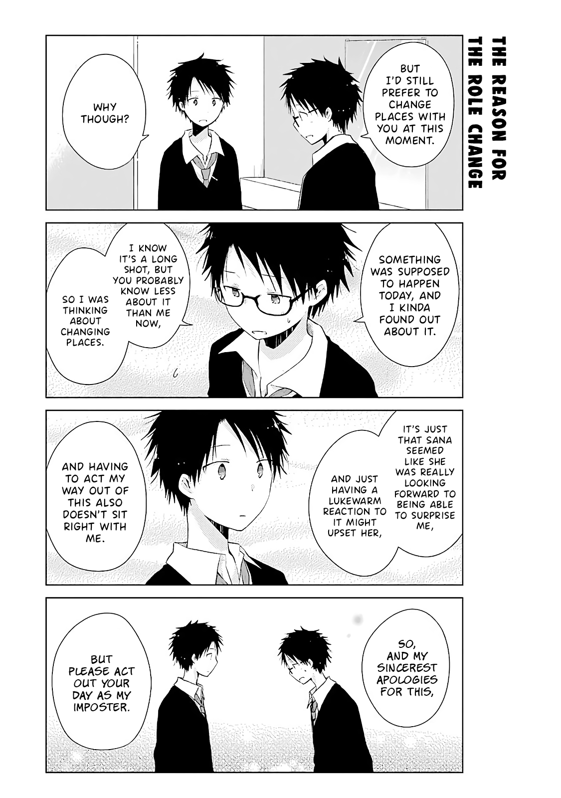 Boku ga Boku de Aru Tame ni Chapter 14 page 4 - Chapter 14: "Happy Birthday" - Again.
