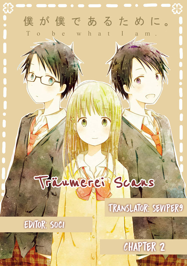Boku ga Boku de Aru Tame ni Chapter 2 page 1 - Chapter 2: "Lies" and Truth