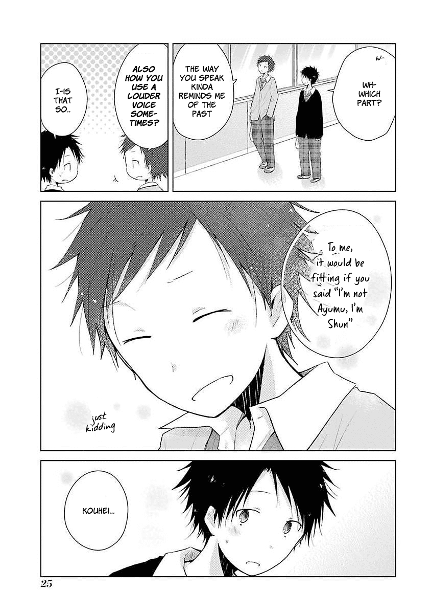 Boku ga Boku de Aru Tame ni Chapter 5 page 27 - Chapter 5: The thing that "I" know