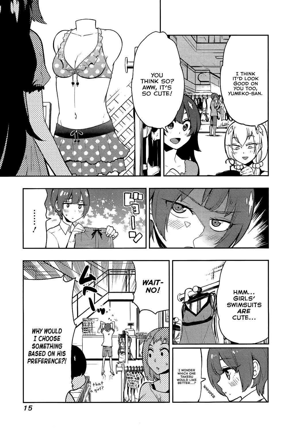 Boku Girl Chapter 58 page 16 - Chapter 58: My Swimsuit Shopping
